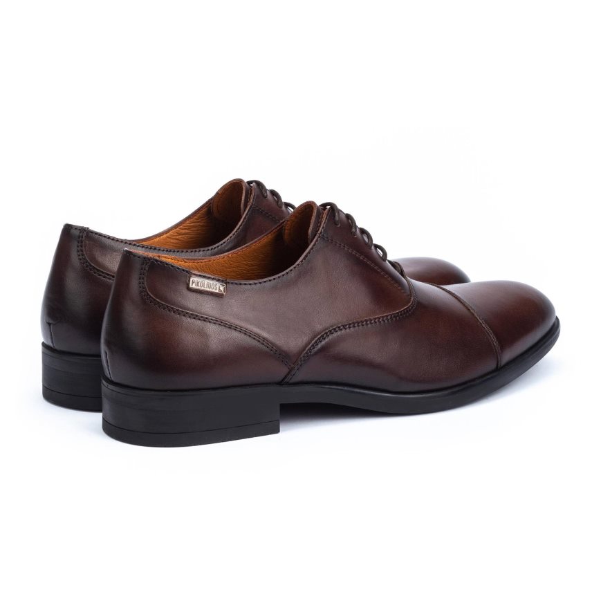 Men's Pikolinos BRISTOL Casual Shoes Brown | NZ U580Q19